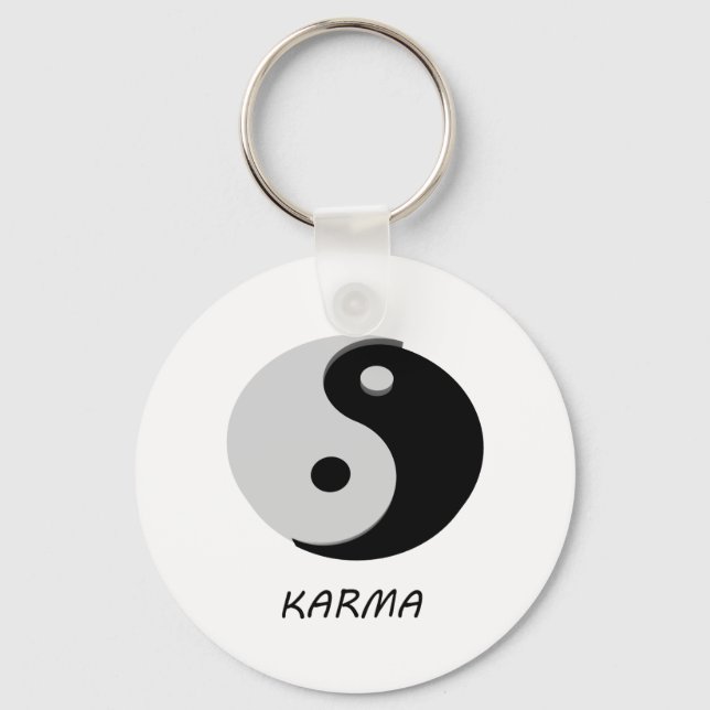 Karma Ying Yang Nyckelring (Framsida)