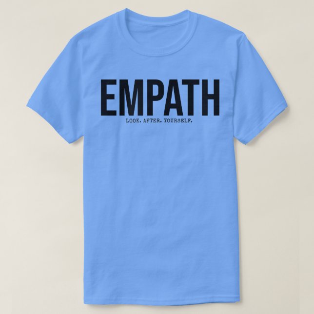 KARMA YOGA EMPATH INTROVERT MOTIVATION EMPATHY QUO T SHIRT (Design framsida)