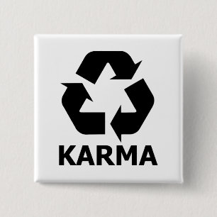 Karmaåtervinna Knapp
