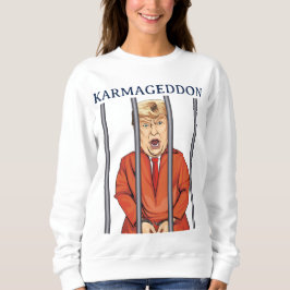 KARMAGEDDON: Trump i fängelset Orange Jumpdress Fu T Shirt