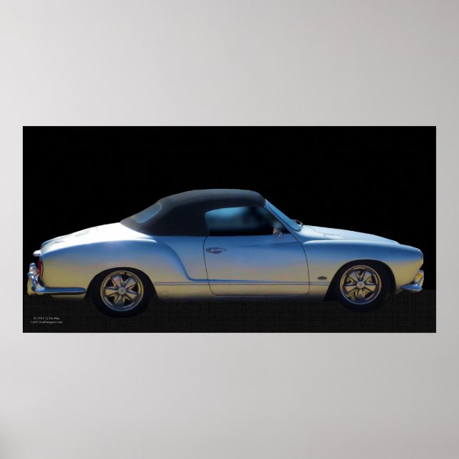 KARMANN GHIA POSTER (Framsidan)