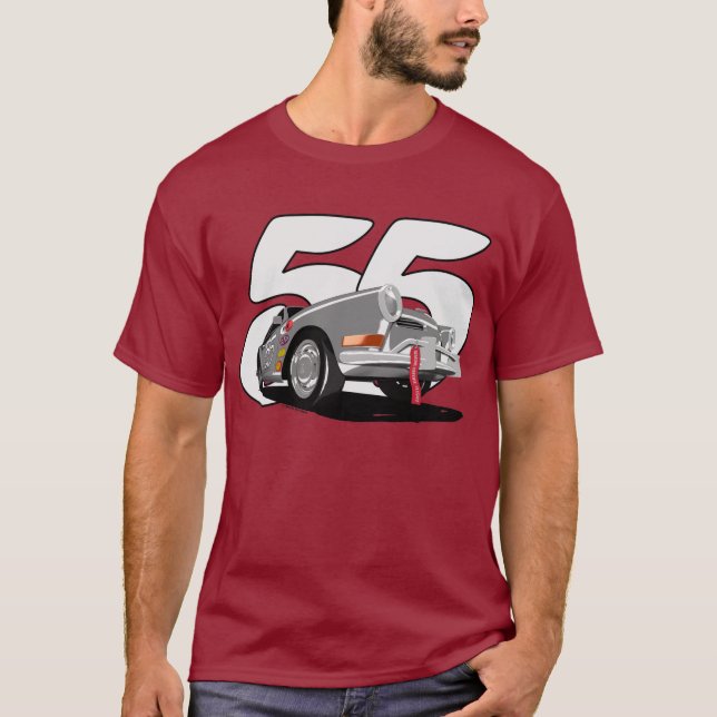 Karmann Ghia t-skjorta T Shirt (Framsida)