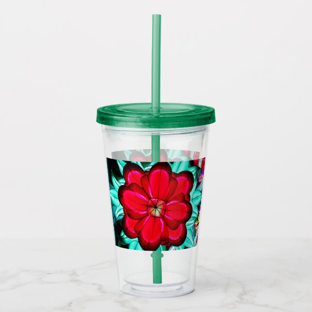 Karmosin Majestät Take Away Mugg (Framsida)