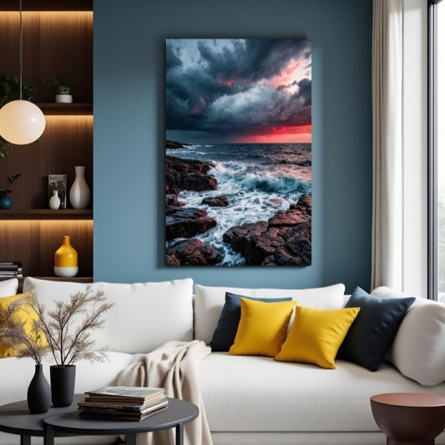 Karmosin Storm Poster (Skapare uppladdad)