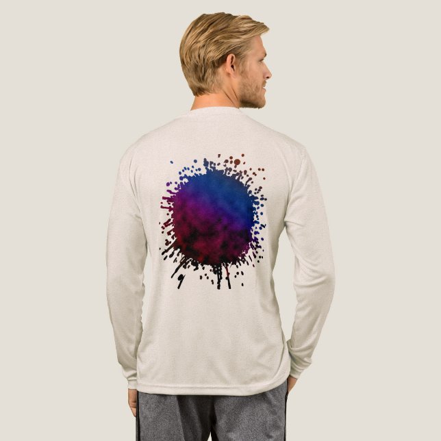 Karmosin till Kosmos T Shirt (Hel baksida)