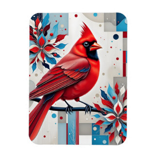 Karmosinröd harmoni magnet