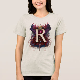 Karmosinröd suverän: Extravagant medeltida QueT-tr T Shirt