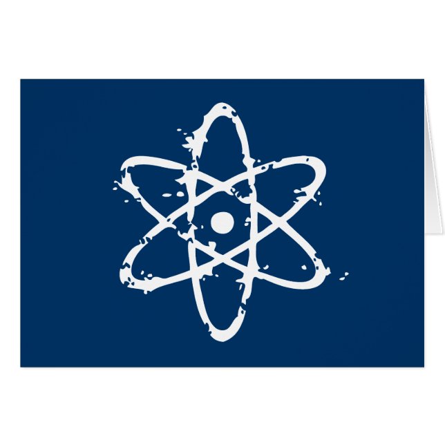 Kärn- Atomics! Hälsningskort (Framsidan Horizontal)