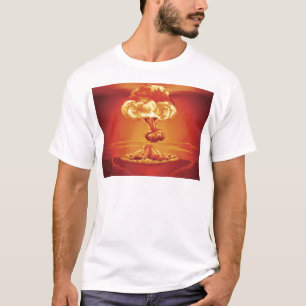 Kärn- explosionchampinjonmoln t-shirt