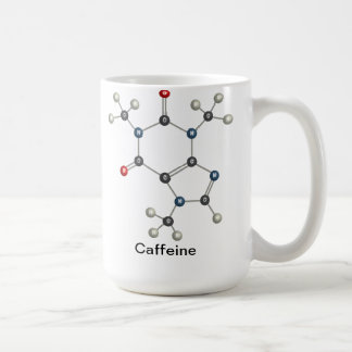 Kärn- formel för koffein kaffemugg