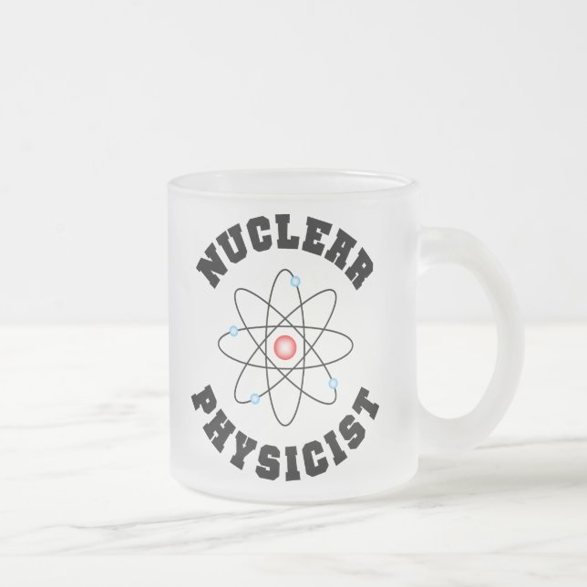 Kärn- fysikermugg frostad glasmugg (Höger)