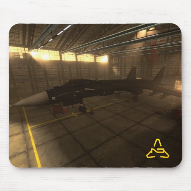 Kärn- gryning - Oilfield Mousepad Musmatta (Framsidan)