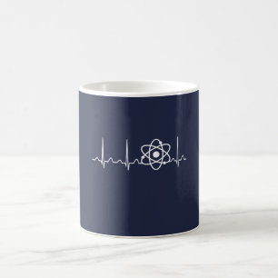 Kärn- ingenjörhjärtslag kaffemugg