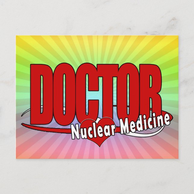 KÄRN- MEDICIN FÖR LOGOTYPDOKTOR VYKORT (Framsida)