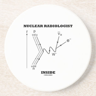 Kärn- Radiologistinsida (Beta-Negationen Underlägg Sandsten