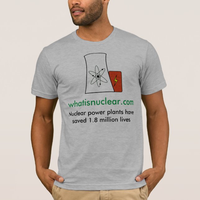kärn- Whatisnuclear.com sparar livmanar T-shir T-shirt (Framsida)