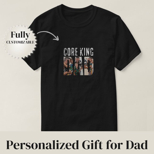 Kärna Kung Pappa T Shirt (Core King Dad T-Shirt)