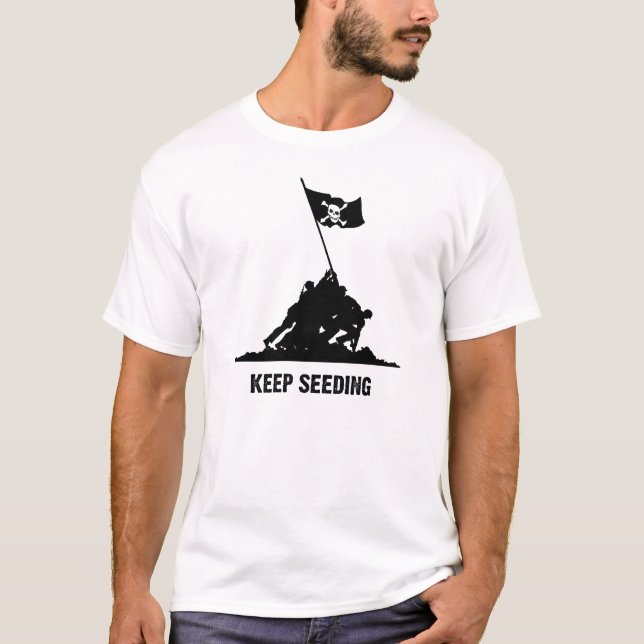Kärna ur för behålla t-shirt (Framsida)