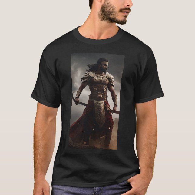 Karna: Warrior Indian Mythology - Suryaputra T Shirt (Framsida)