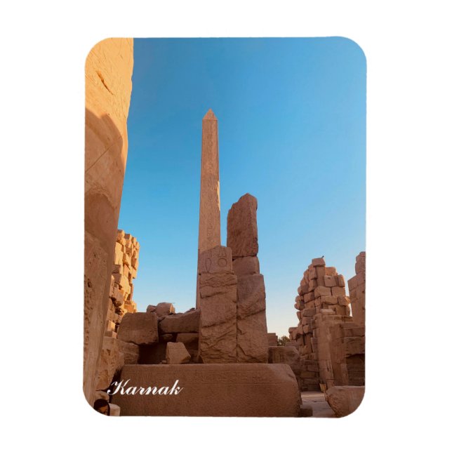 Karnak - Egypten Magnet (Vertikal)