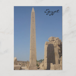 karnak obelisk vykort