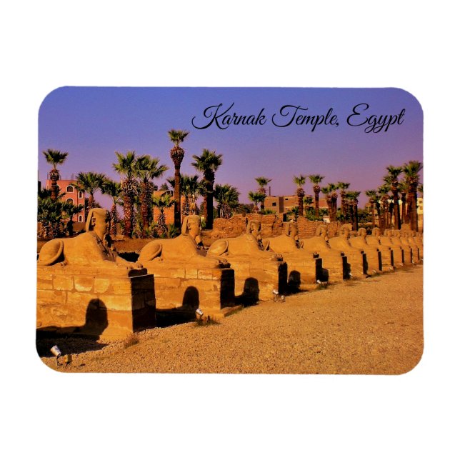 Karnak Temple Magnet (Horisontell)