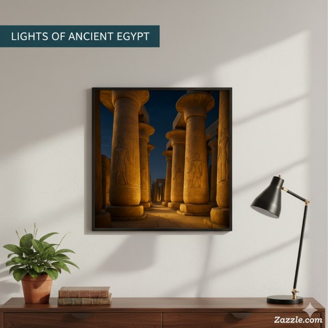 Karnak Temple Sunset Poster (Skapare uppladdad)