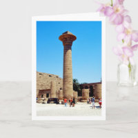 Karnaktempelkolonn, Luxor, Egypten