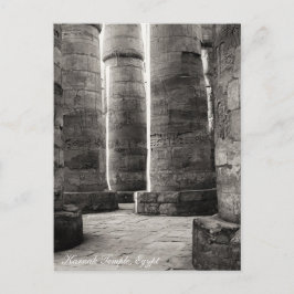 Karnaktemplet, Hieroglyfer, Forntida Egypten Vykort
