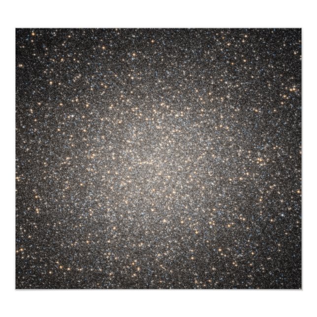 Kärnan i det globala klustret Omega Centauri Fototryck (Framsidan)
