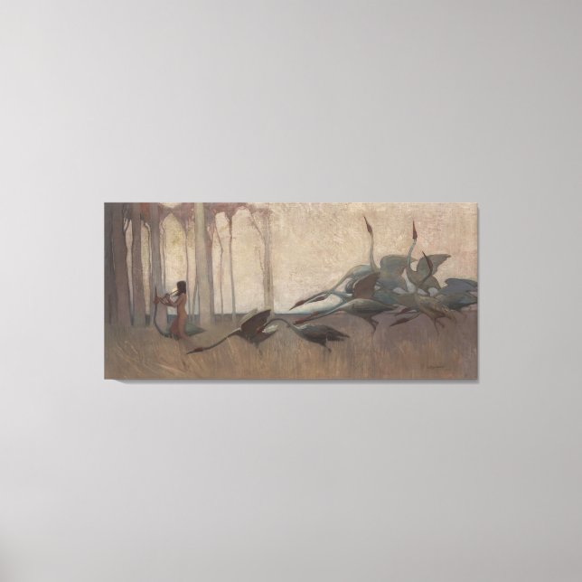 Kärnan i Plains Sydney Long Mythology Canvastryck (Framsida)