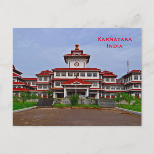 Karnataka India Vintage Tourism Travel Add Vykort