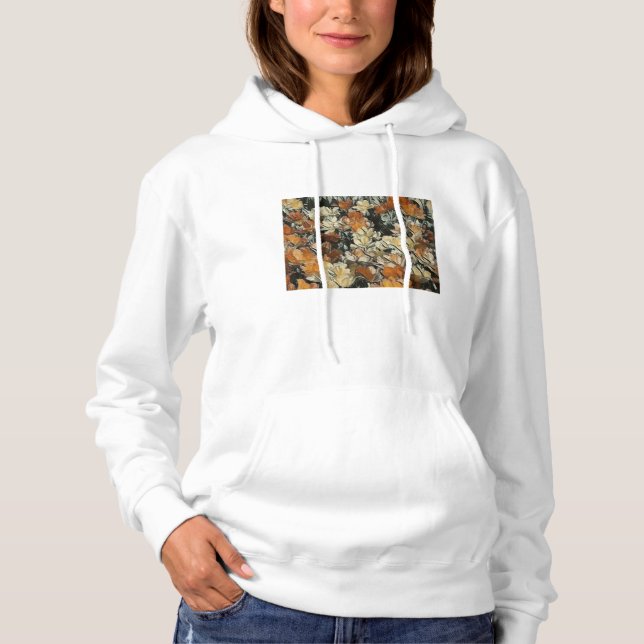 Karnation Picasso Basic Hooded Sweatshirt w/ White T Shirt (Framsida)