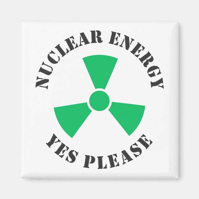 Kärnenergi, ja, tack, kärnkraftskaffe M Magnet (Framsidan)