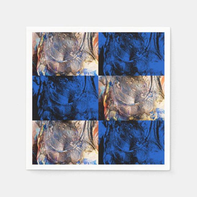 karnetisk bröstkorg pappersservett (Framsidan)