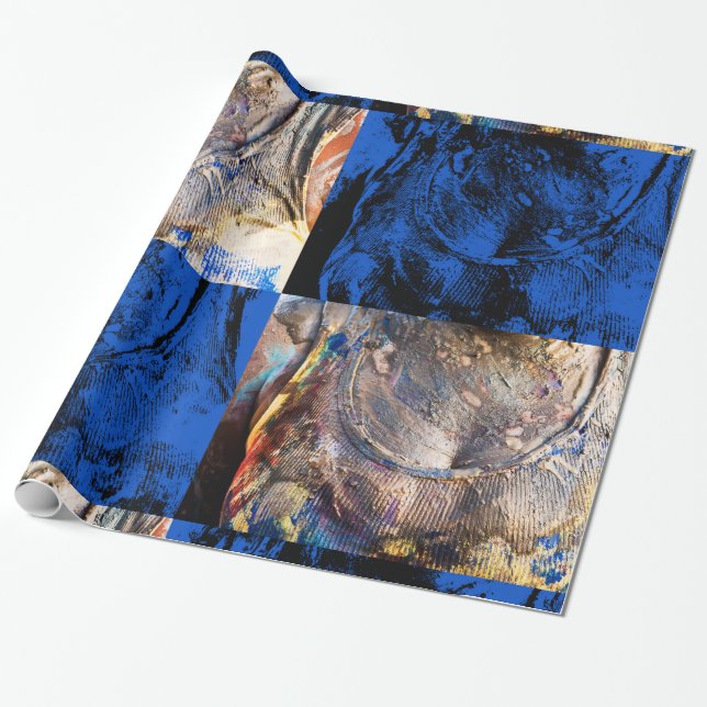 karnetisk bröstkorg presentpapper (Utrullad)