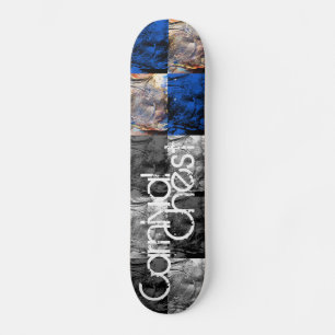 karnetisk bröstkorg skateboard bräda 19,5 cm