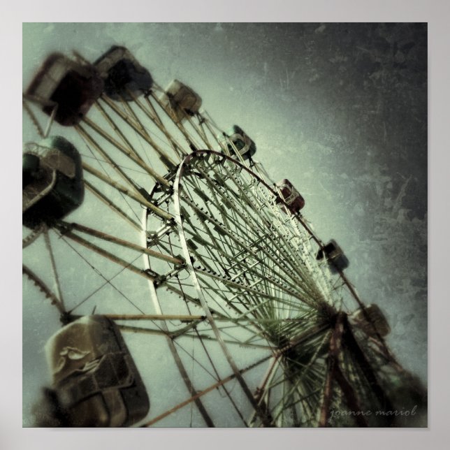 Karneval 4-kvadratisk Poster Skriv ut (Framsidan)