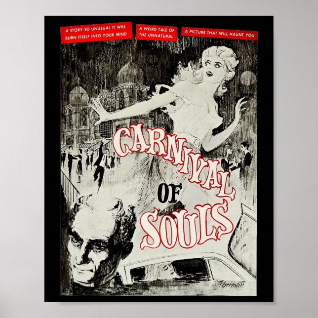 Karneval av själar Halloween Monster Poster fasa (Framsidan)