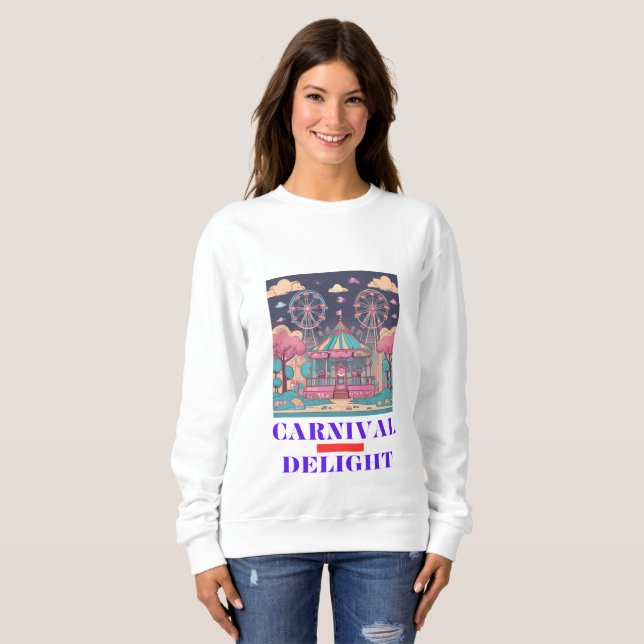 Karneval Delight Design Design T Shirt (Hel framsida)