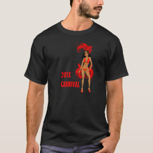 Karneval-, Halloween eller skönhetskönhetstävli T-shirt