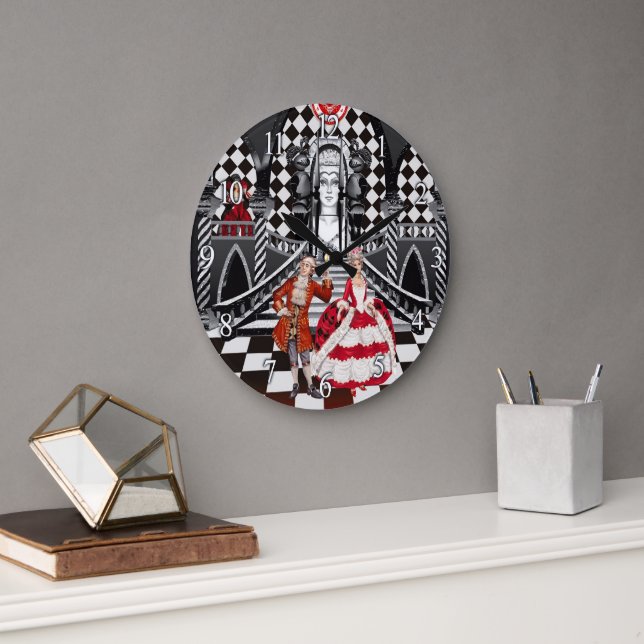 Karneval i en magisk värld stor klocka (Kontor)