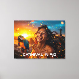 KARNEVAL I RIO CANVASTRYCK