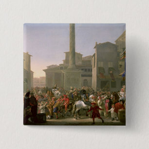 Karneval i Rome, c.1650-51 Knapp