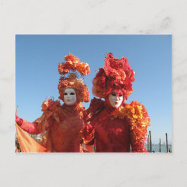 Karneval i Venedig Vykort