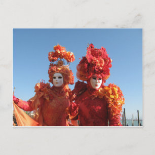 Karneval i Venedig Vykort