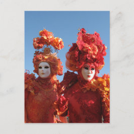 Karneval i Venedig Vykort