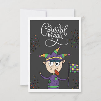 Karneval Magic Card Kort