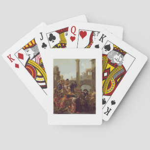 Karneval Time i Rome, 1653 (olja på kanfas) Casinokort