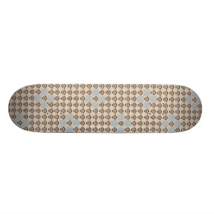 Karneval vid djurparken old school skateboard bräda 21,6 cm